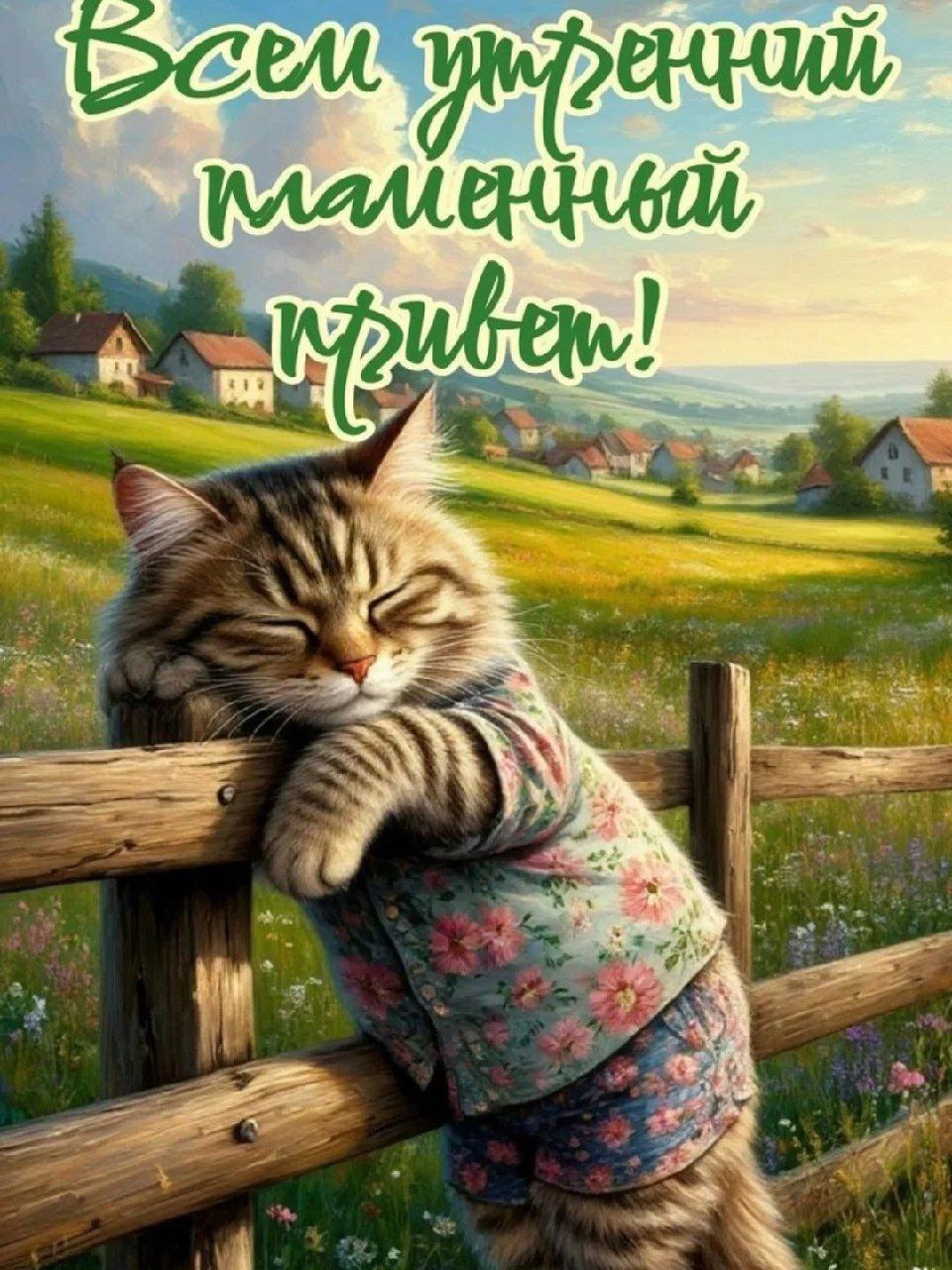 Всем утренний пламеньный привет!