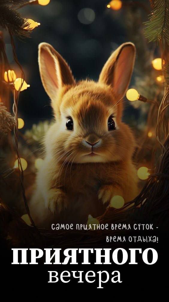 самое приятное время суток - время отдыха! ПРИЯТНОГО вечера