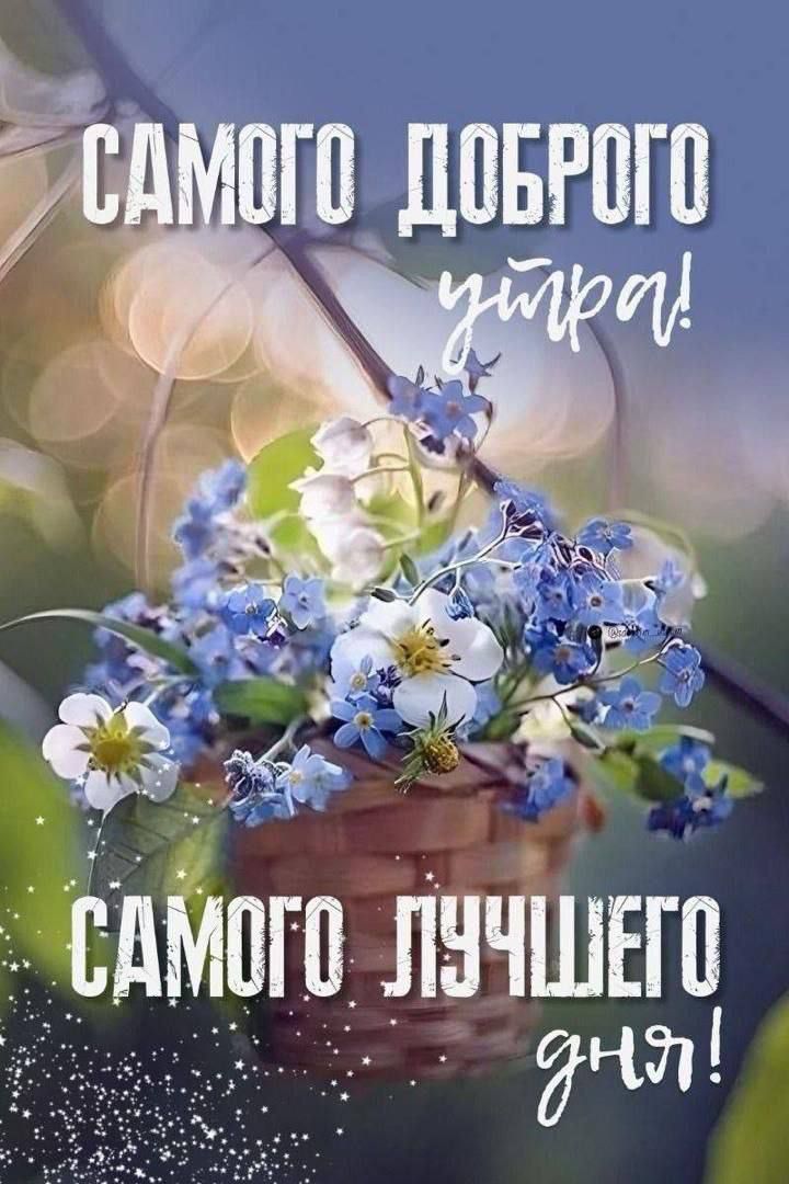 САМОГО ДОБРОГО УТРА! САМОГО ЛУЧШЕГО ДНЯ!