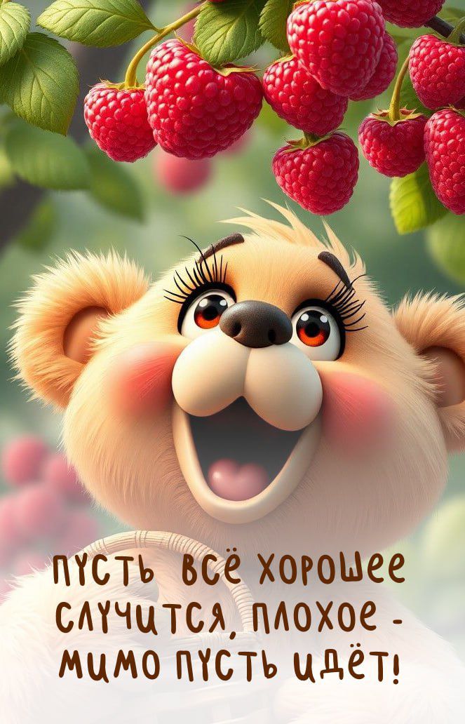 Пусть всё хорошее случится, плохое - мимо пусть идёт!