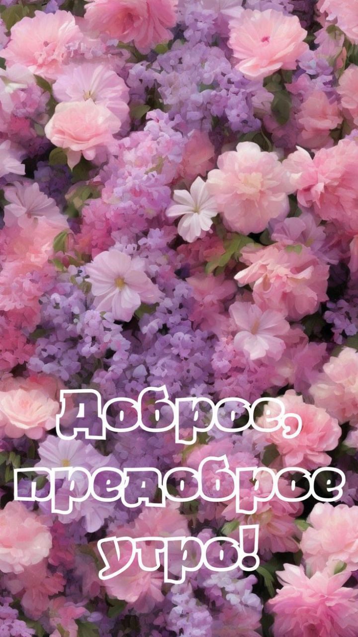 Доброе, прекрасное утро!