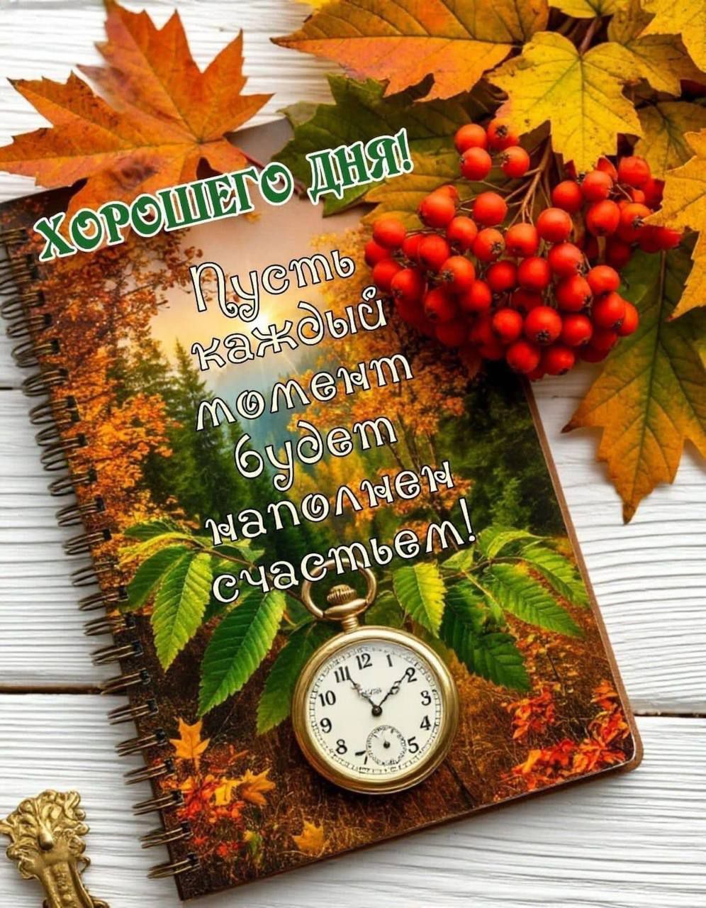 ХОРОШЕГО ДНЯ! Пусть каждый момент будет наполнен счастьем!