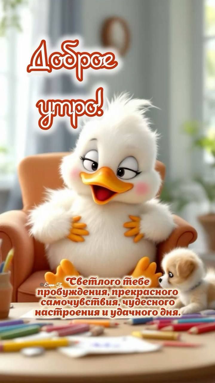 Доброе утро! Светлого тебе пробуждения, прекрасного самочувствия, чудесного настроения и удачного дня.