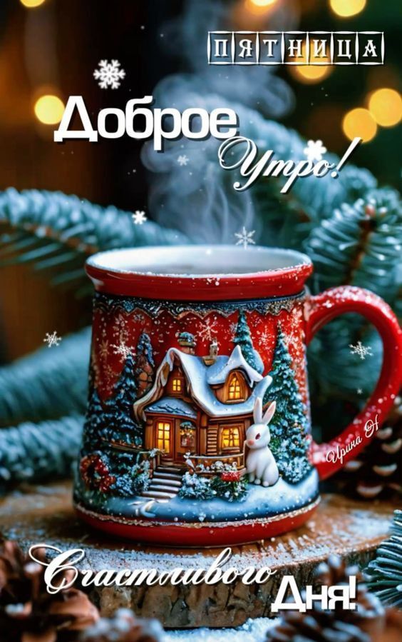 Пятница Доброе утро! Счастливого дня!