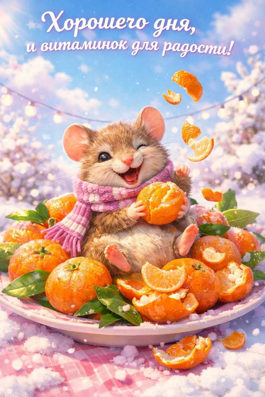 Хорошего дня, и витаминок для радости!