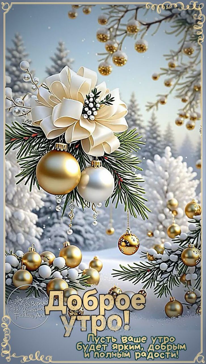 Доброе утро! Пусть ваше утро будет ярким, добрым и полным радости!