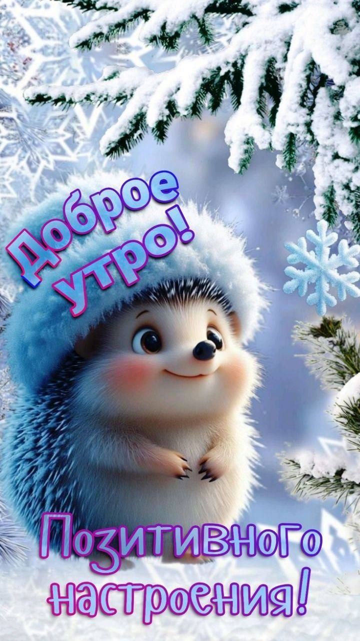Доброе утро! Позитивного настроения!