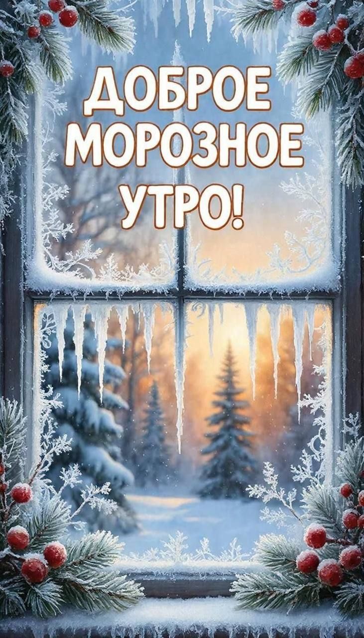 ДОБРОЕ МОРОЗНОЕ УТРО!