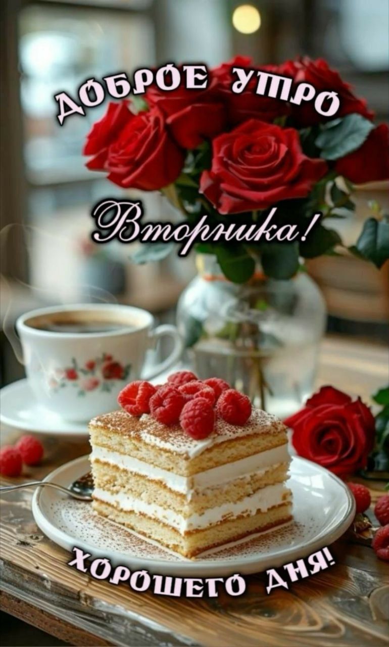 Доброе утро Вторника! Хорошего дня!