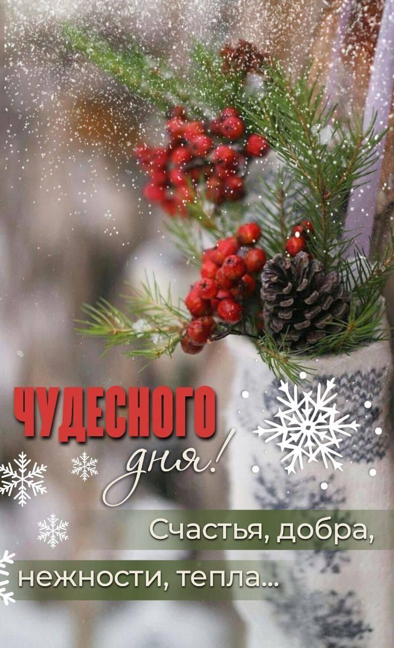 ЧУДЕСНОГО дня! Счастья, добра, нежности, тепла...
