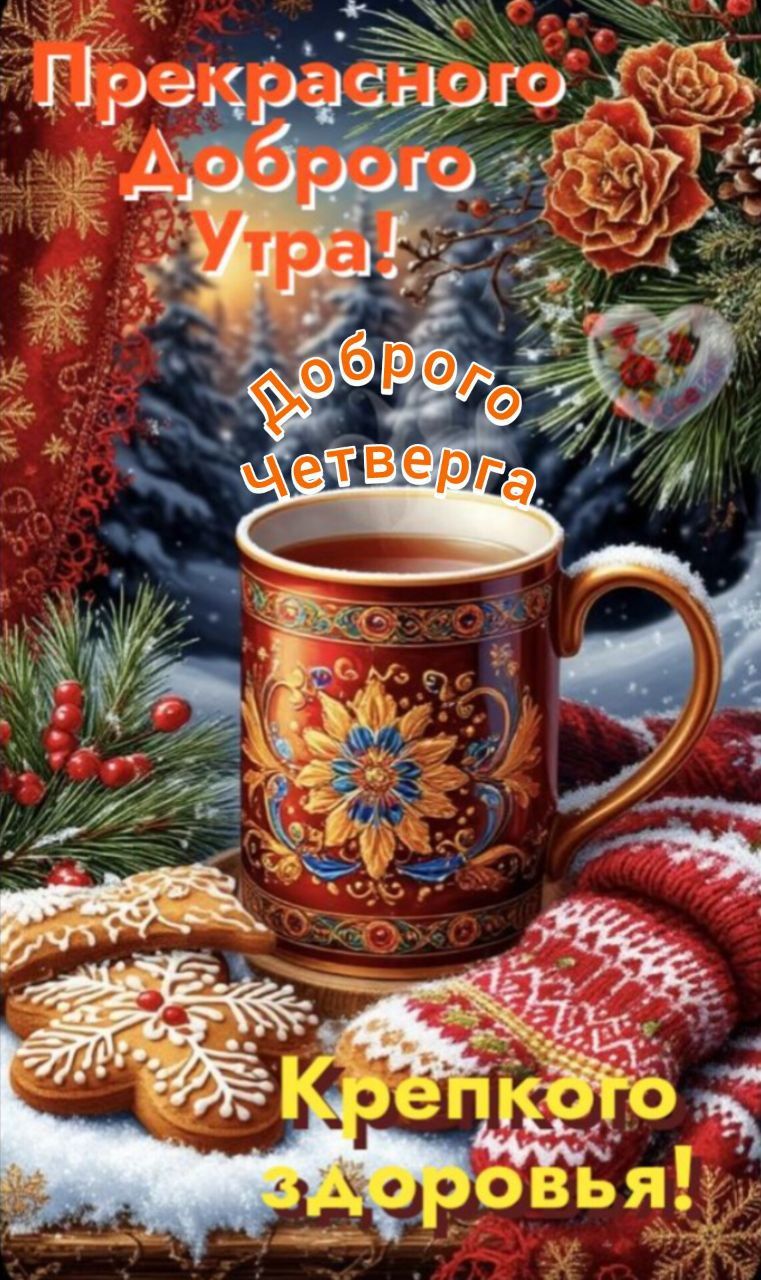 Прекрасного Доброго Утра! Доброе Четверга. Крепкого здоровья!