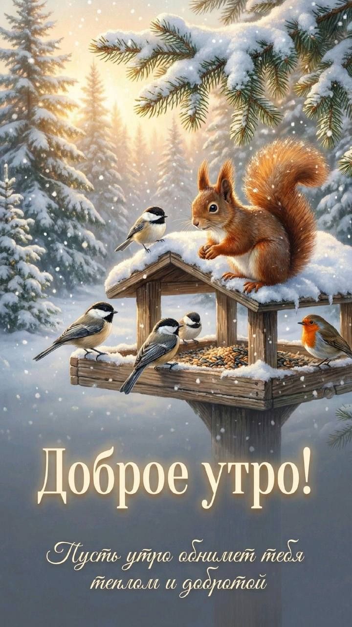 Доброе утро! Пусть утро наполнит тебя теплом и добротой