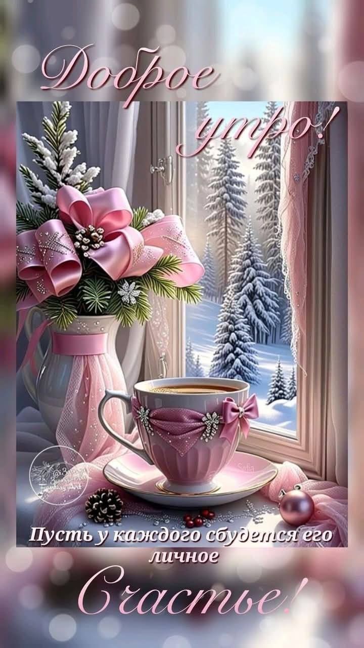 Доброе утро! Пусть у каждого будет его личное счастье
