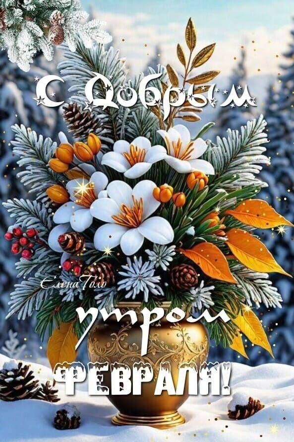 С Добрым утром ФЕВРАЛЯ!