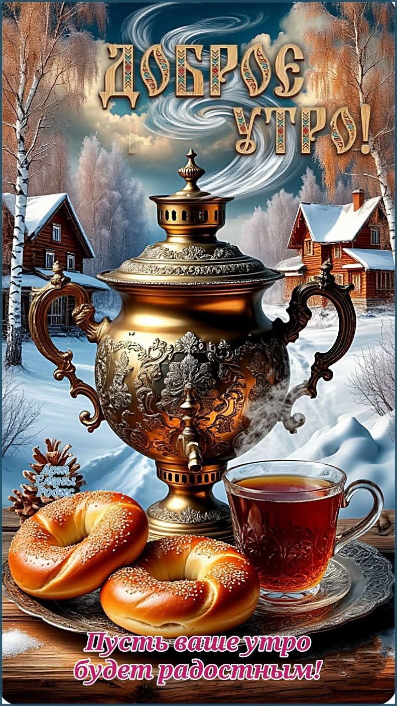 Доброе утро! Пусть ваше утро будет радостным!