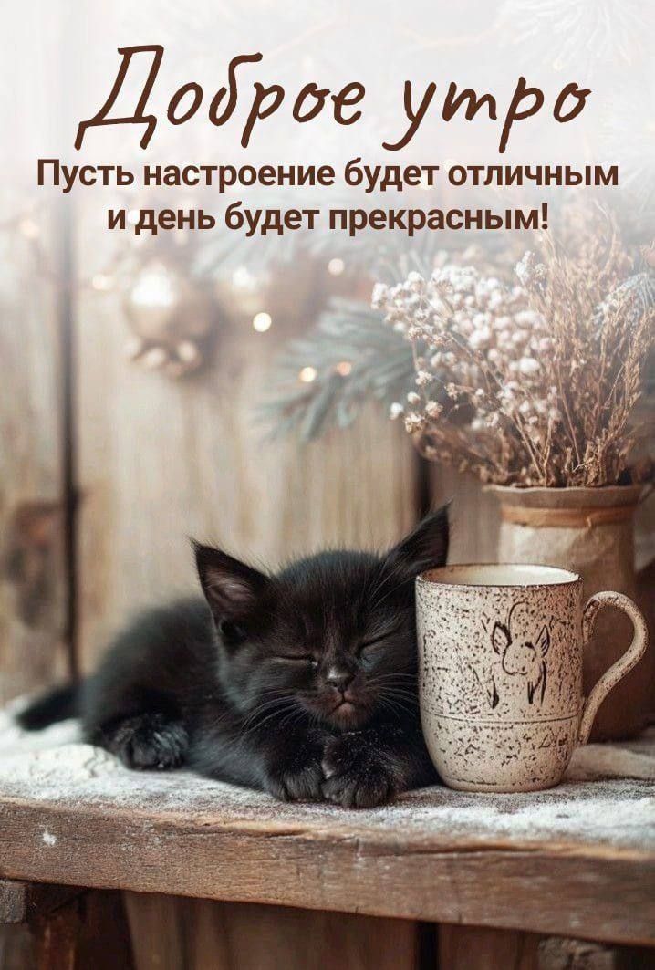 Доброе утро Пусть настроение будет отличным и день будет прекрасным!
