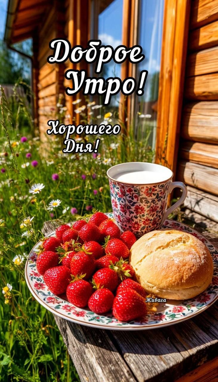 Доброе утро! Хорошего дня!