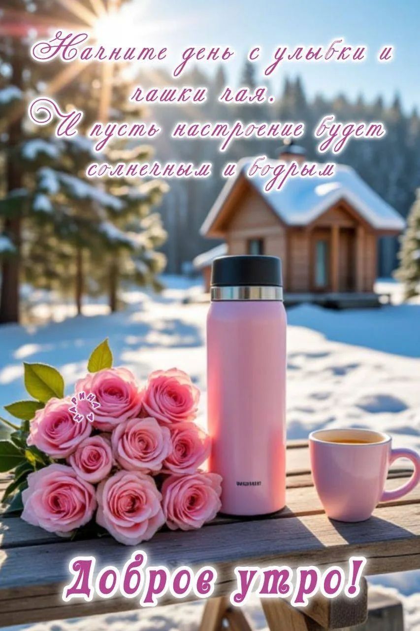 Наполните день улыбкой и лаской. И пусть настроение будет солнечным и бодрым. Доброе утро!