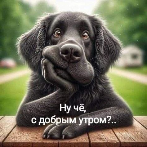 Ну чё, с добрым утром?..