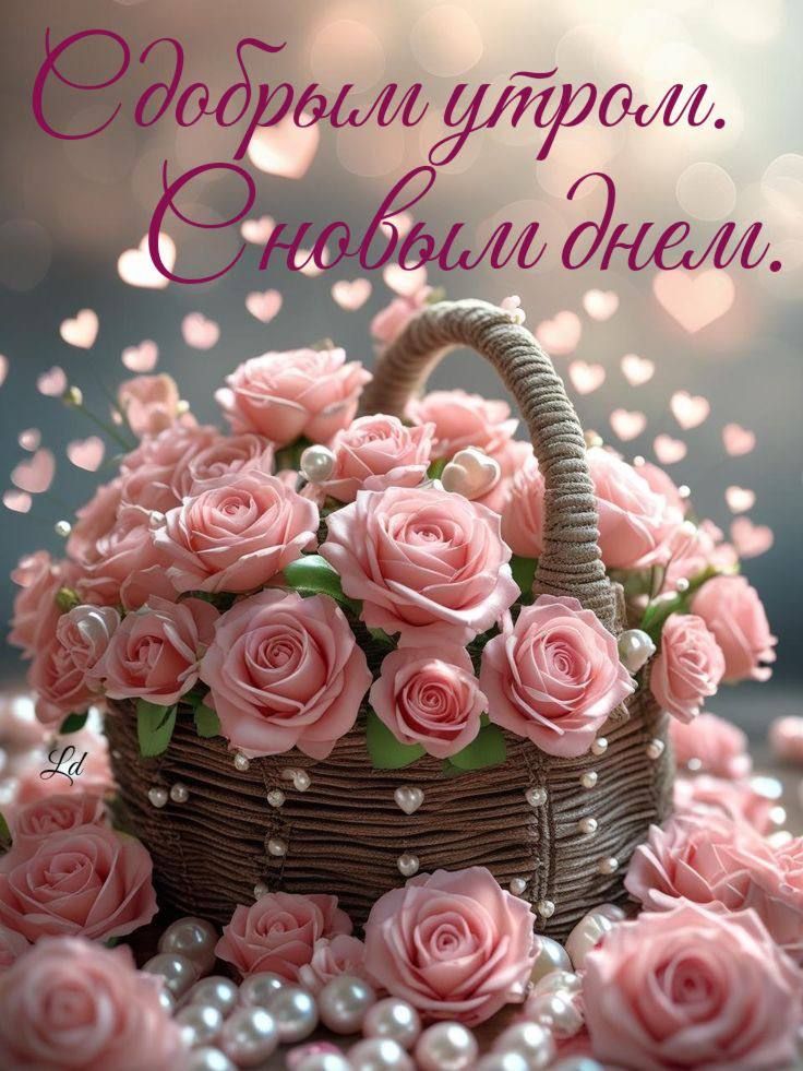 С добрым утром. С новым днем.