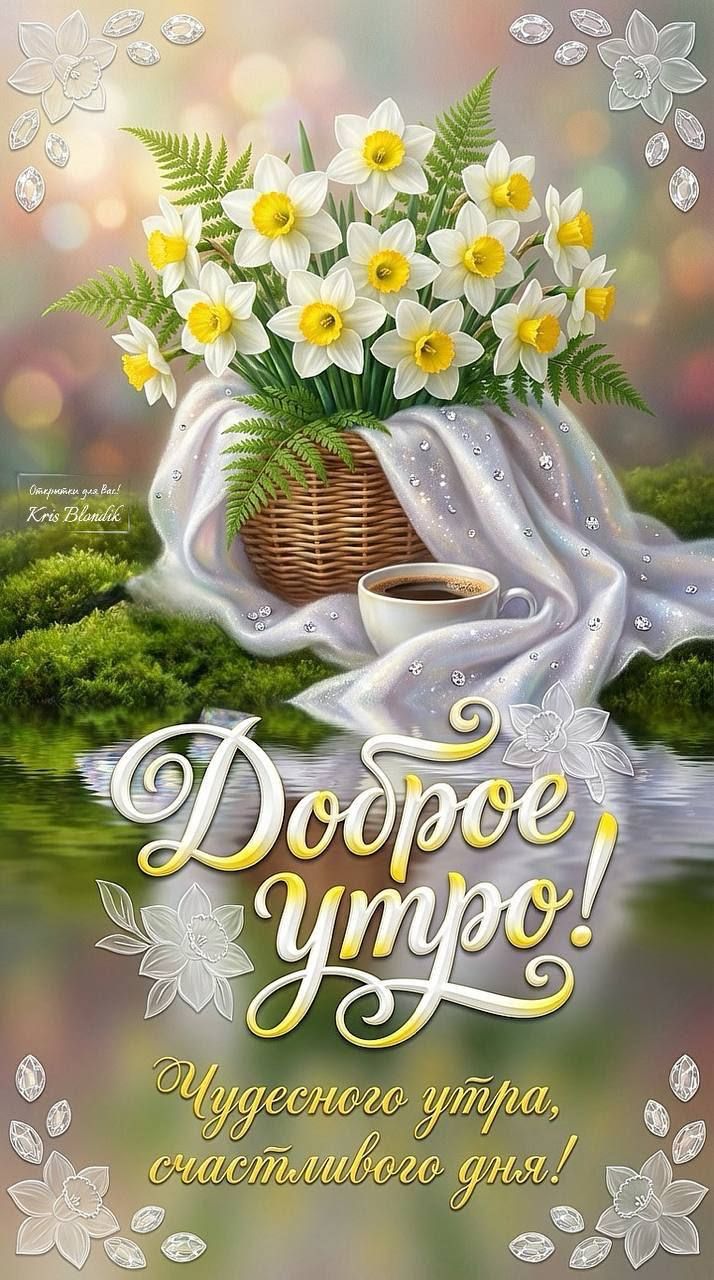 Доброе утро! Чудесного утра, счастливого дня!