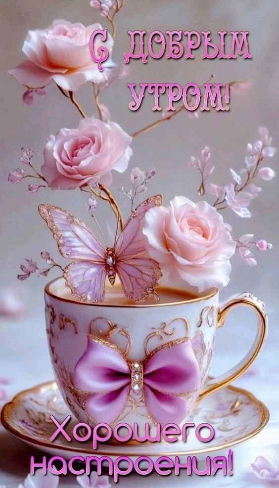 С ДОБРЫМ УТРОМ! Хорошего настроения!