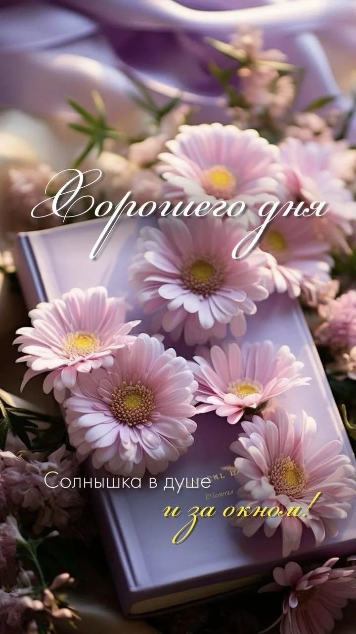 Хорошего дня Солнышка в душе и за окном!
