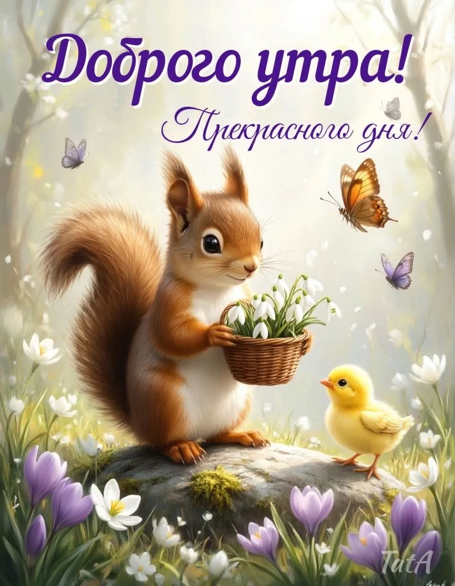 Доброго утра! Прекрасного дня!