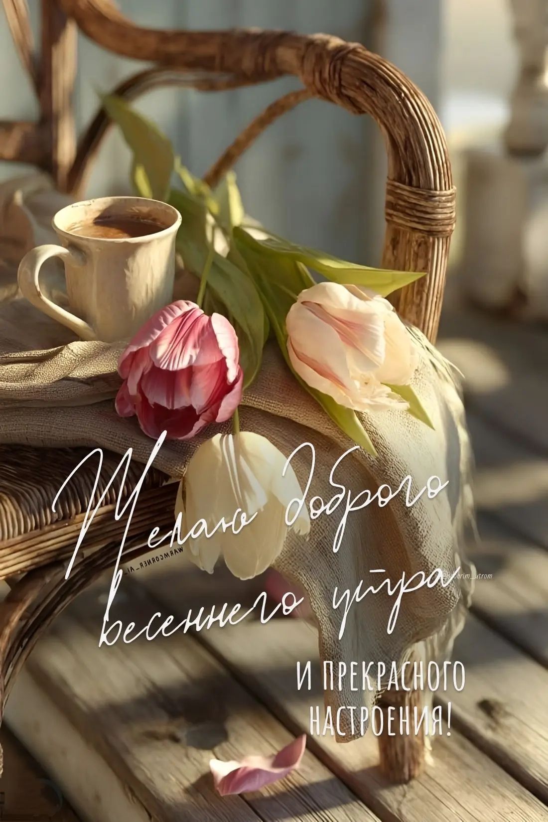 Желаю доброго весеннего утра! И прекрасного настроения!