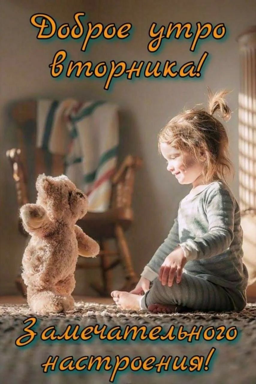 Доброе утро вторника! Замечательного настроения!