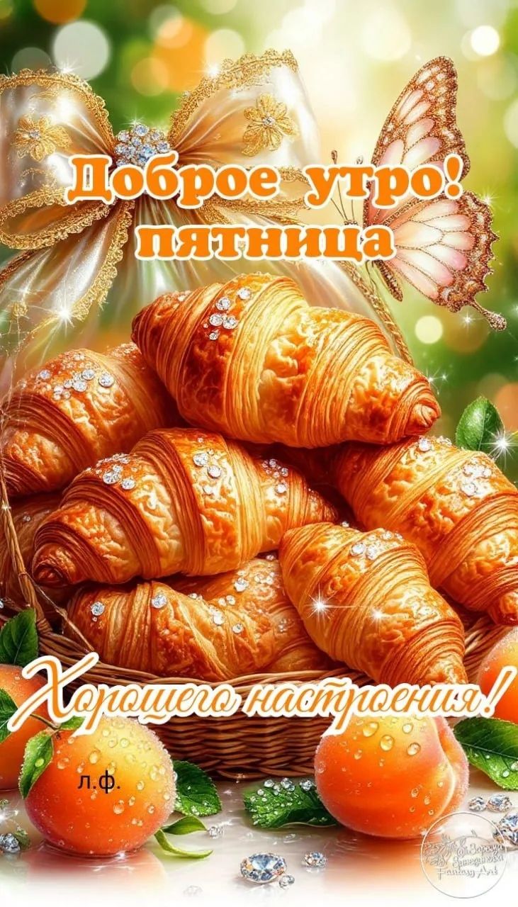 Доброе утро! ПЯТНИЦА Хорошего настроения! Л.Ф.