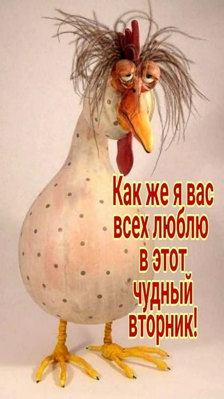 Как же я вас всех люблю в этот чудный вторник!