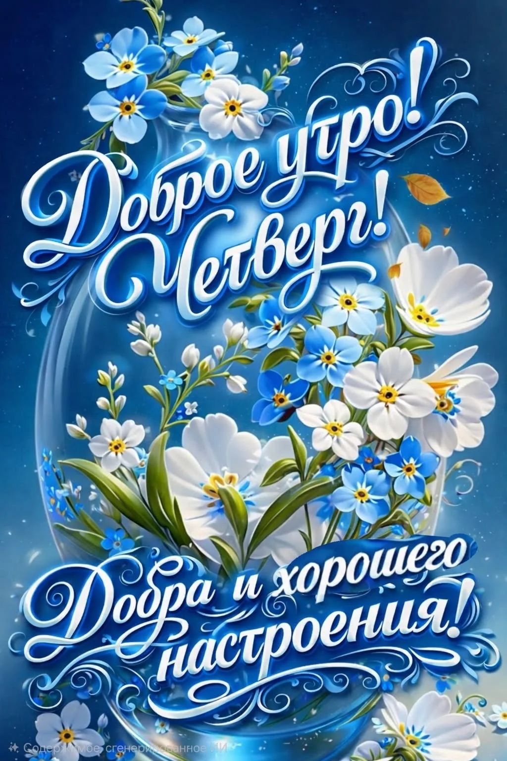 Доброе утро! Добрый четверг! Добра и хорошего настроения!