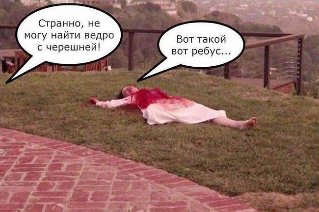 _ 5 Странно не могу найти ведро с черешней Вот такой вот ребус