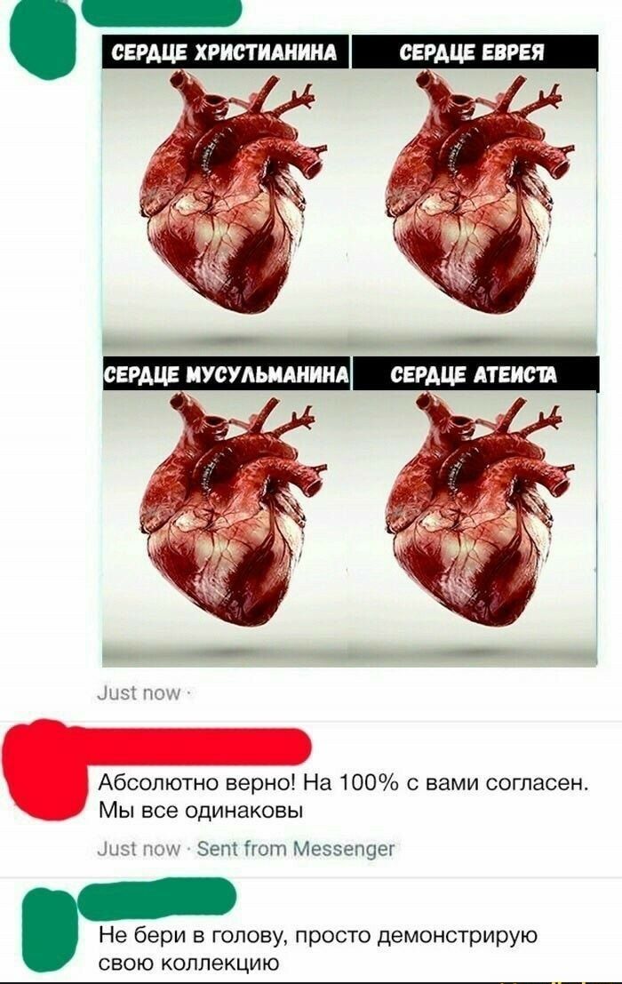 СЕРДЦЕ ЕВРЕЯ Абсолютно верно На 100 с вами согласен Мы все одинаковы Зетггот Меззепуег Не бери в голову просто демонстрирую свою коллекцию