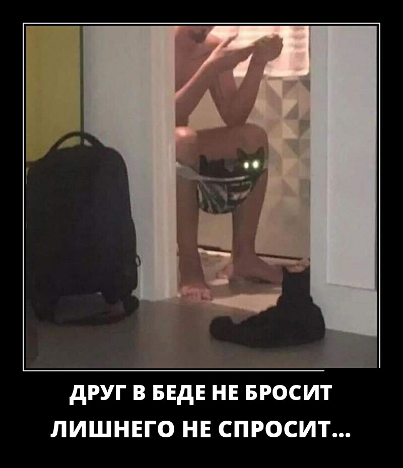 З дРУГ В БЕдЕ НЕ БРОСИТ ЛИШНЕГО НЕ СПРОСИТ