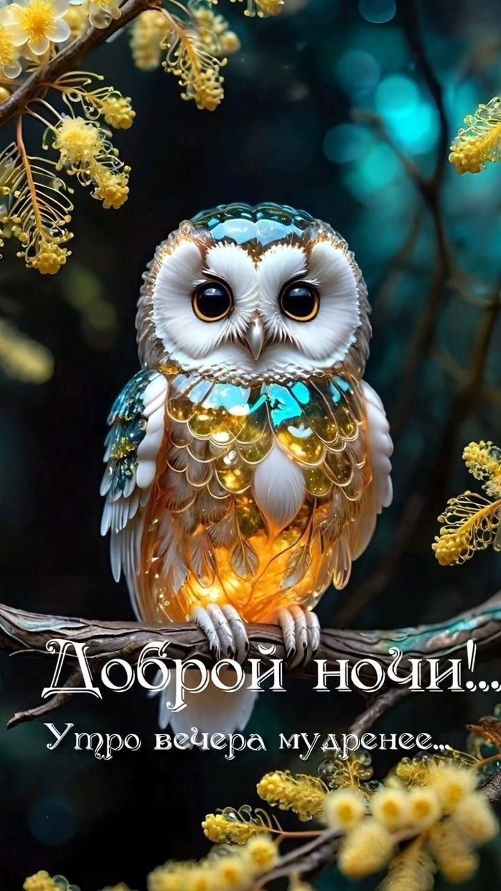 Доброй ночи!... Утро вечера мудренее...