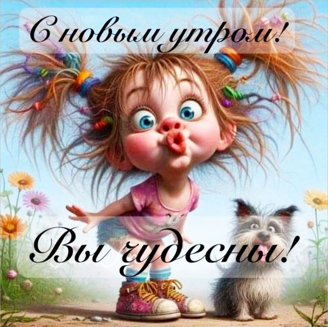 С новым утром!
Вы чудесны!