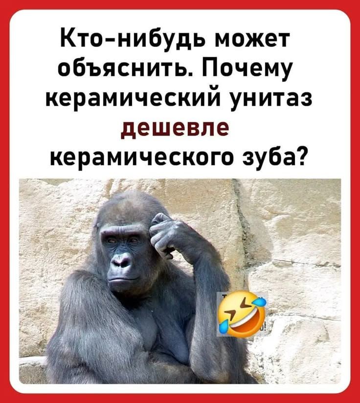 Кто-нибудь может объяснить. Почему керамический унитаз дешевле керамического зуба?