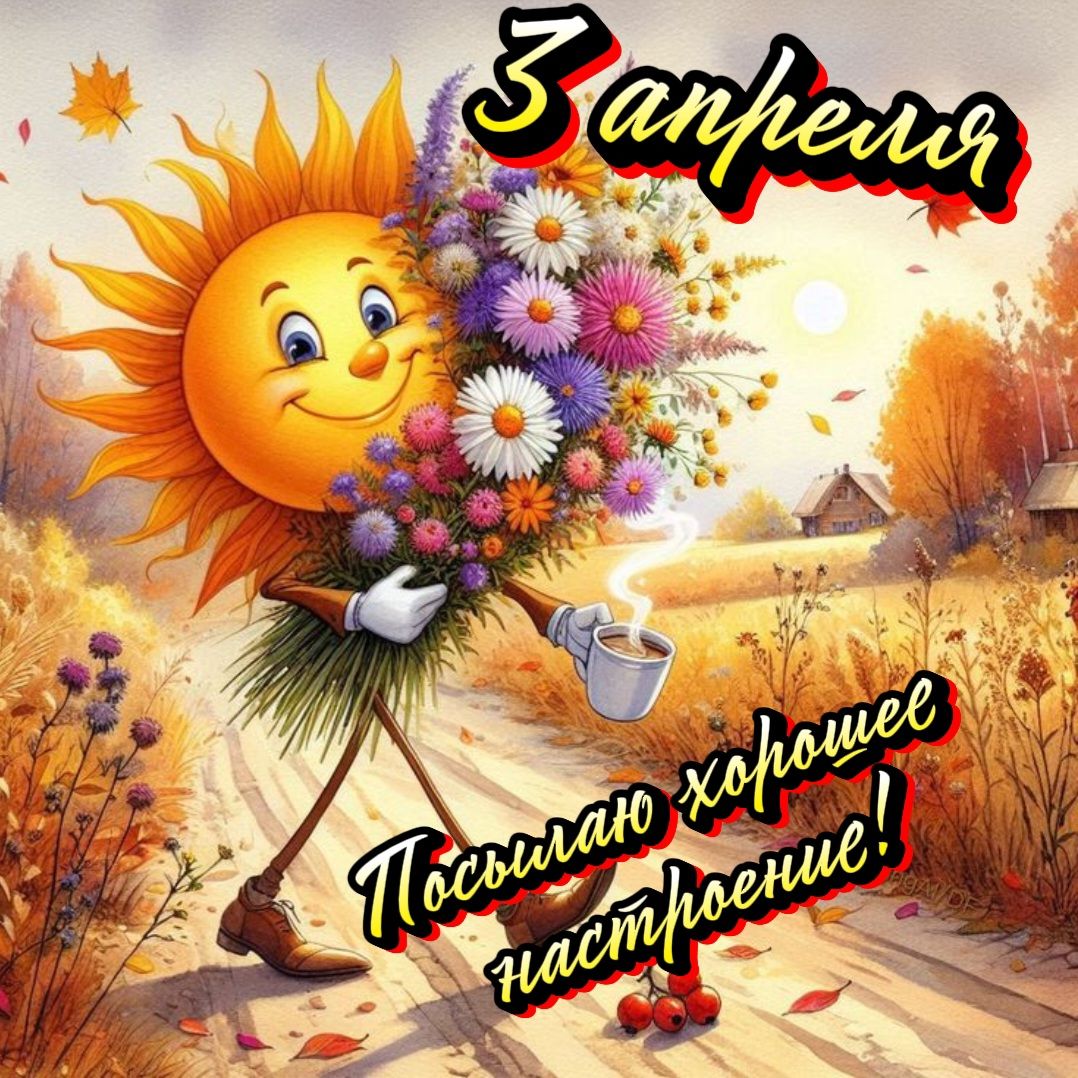 3 апреля Посылаю хорошее настроение!