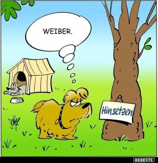 WEIBER.
Hinsetzen