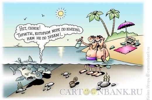 Нет, сынок! Туристы, которым море по колено, нам не по зубам!