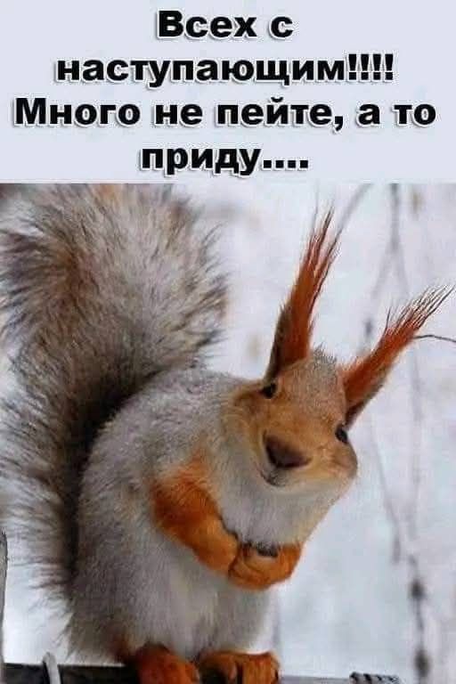 Всех с наступающим!!!! Много не пейте, а то приду....