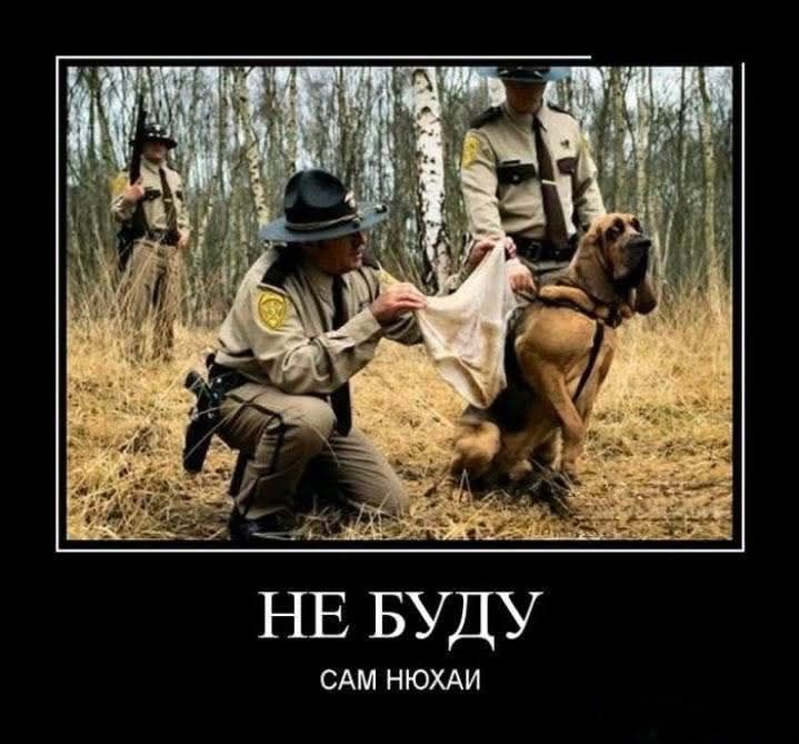 НЕ БУДУ САМ НЮХАЙ