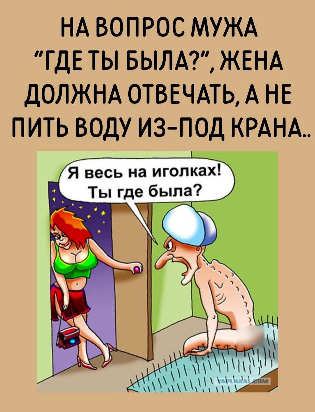 НА ВОПРОС МУЖА 