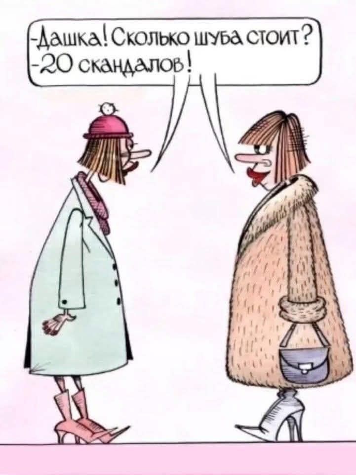 Дашка! Сколько шуба стоит? -20 скандалов!