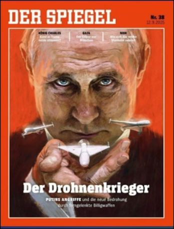 DER SPIEGEL
Nr. 28
12.11.2015
Der Drohnenkrieger
PUTINS ANGRIFFE und die neue Bedrohung durch ferngelenkte Billigwaffen