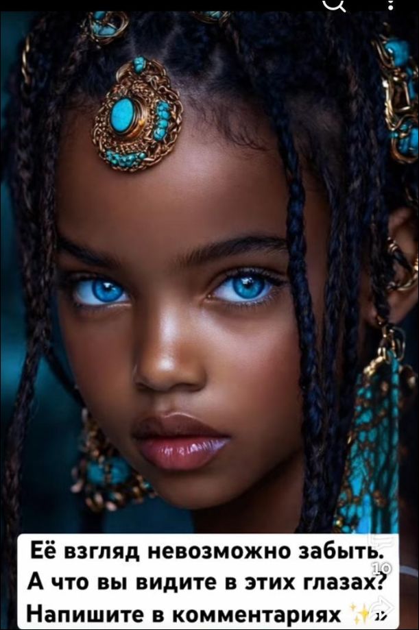 Её взгляд невозможно забыть. А что вы видите в этих глазах? Напишите в комментариях