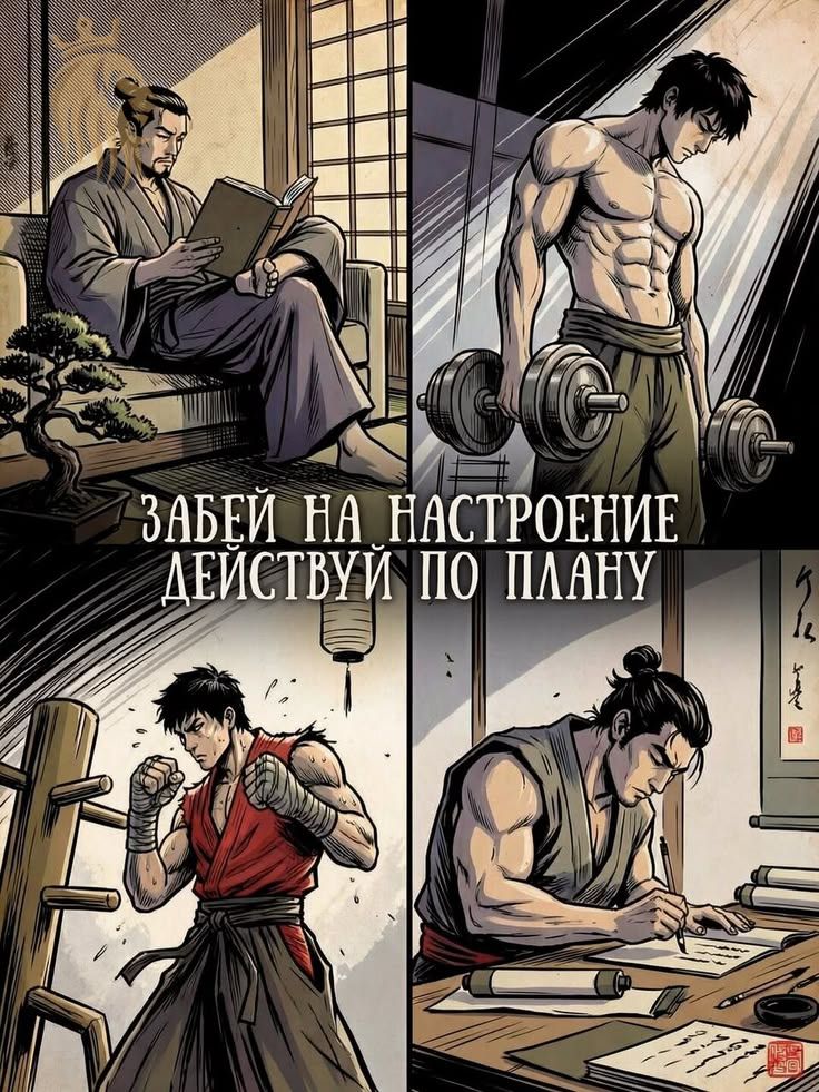 ЗАБЕЙ НА НАСТРОЕНИЕ, ДЕЙСТВУЙ ПО ПЛАНУ