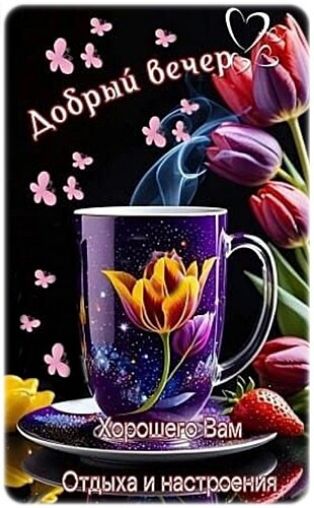 Добрый вечер Хорошего Вам отдыха и настроения